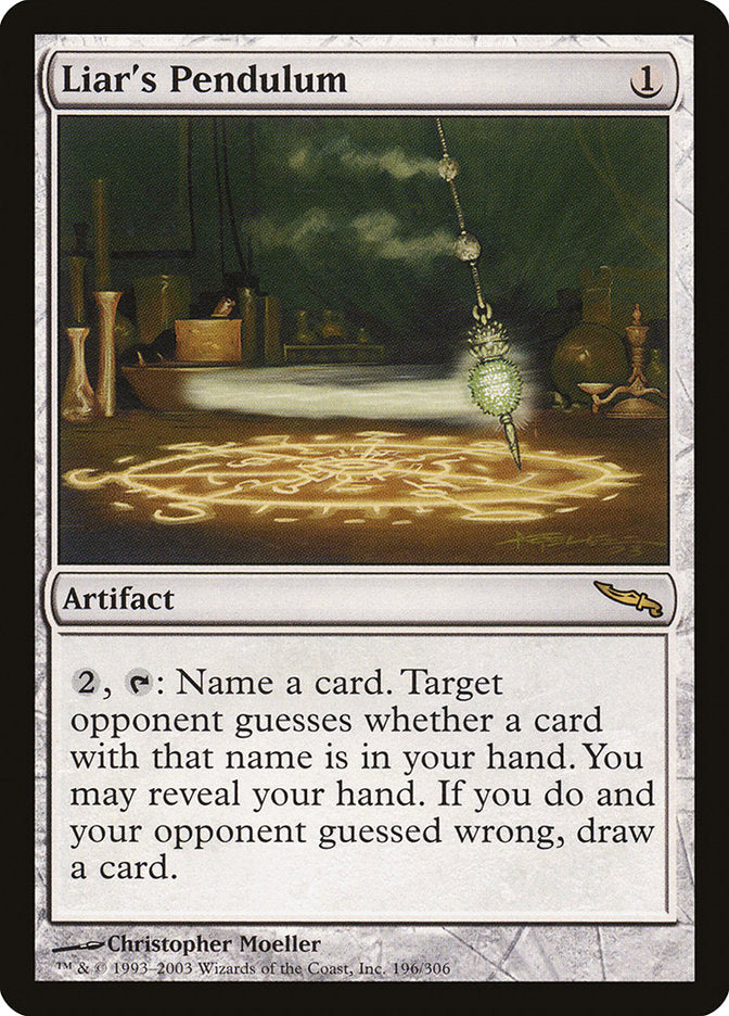 Liar's Pendulum [Mirrodin] [Foil]