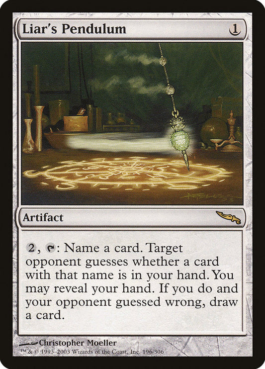 Liar's Pendulum [Mirrodin] [Foil]