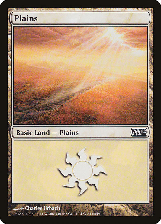 Plains (233) [Core Set 2012] [Foil]