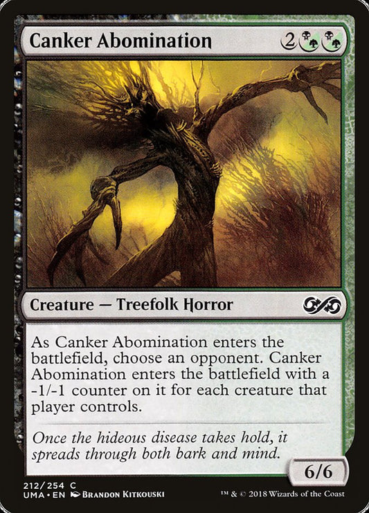 Canker Abomination [Ultimate Masters] [Foil]