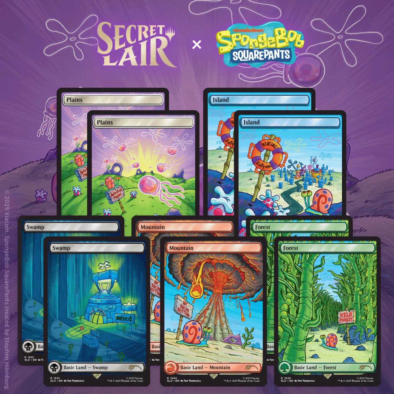 Secret Lair "Lands Under the Sea" Non-Foil