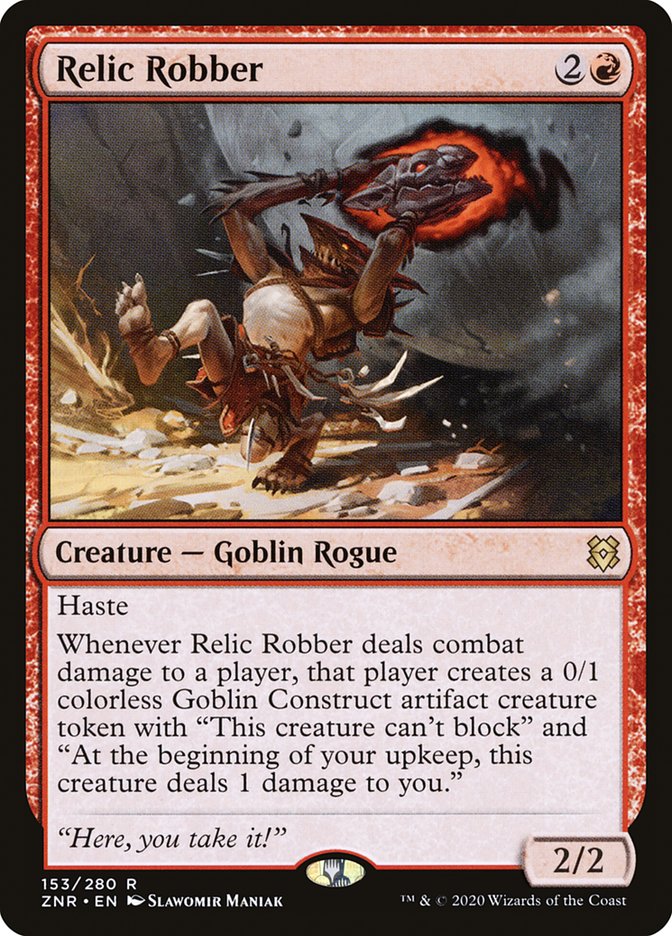 Relic Robber [Zendikar Rising] [Foil]