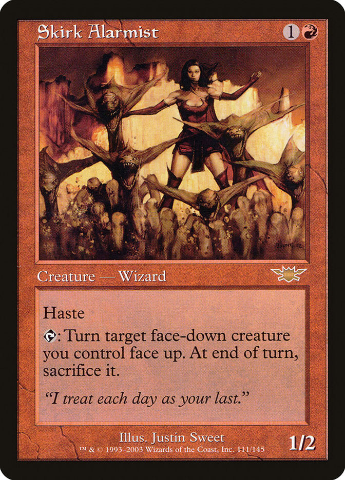 Skirk Alarmist [Legions] [Foil]