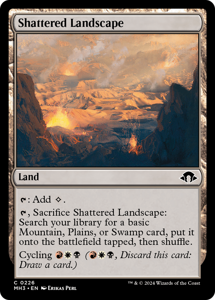 Shattered Landscape [Modern Horizons 3] [Foil]
