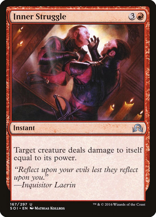 Inner Struggle [Shadows over Innistrad] [Foil]