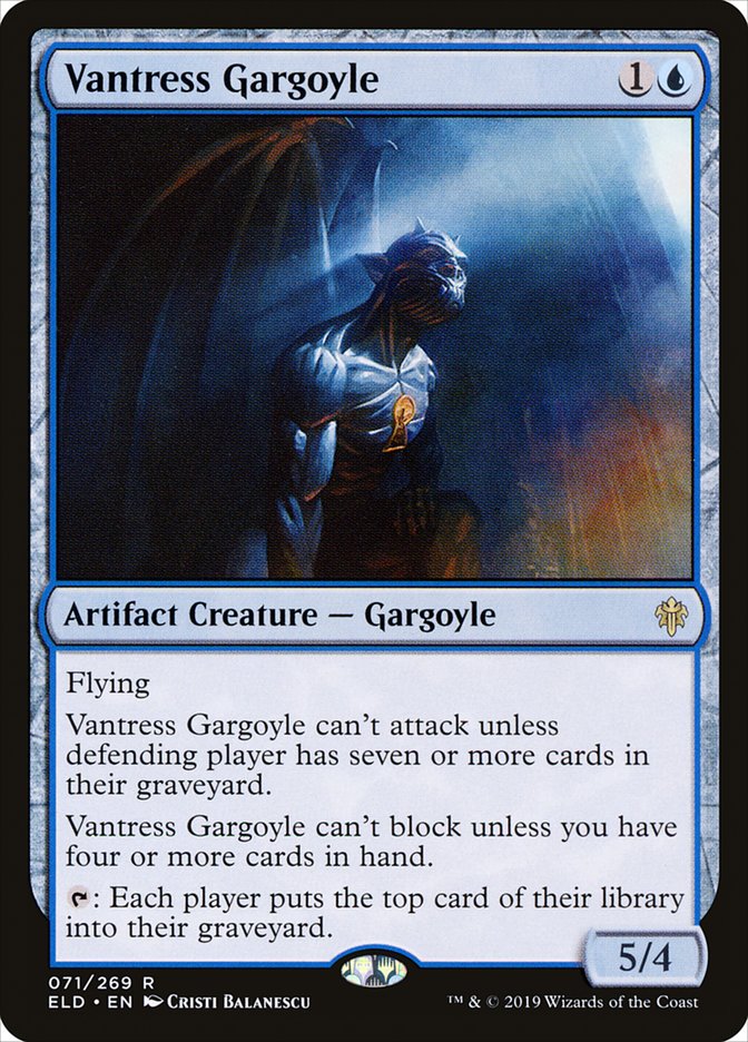 Vantress Gargoyle [Throne of Eldraine] [Foil]