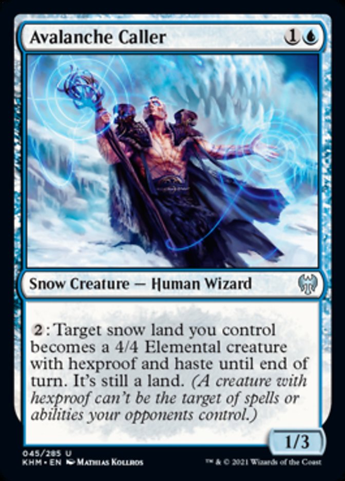 Avalanche Caller [Kaldheim] [Foil]