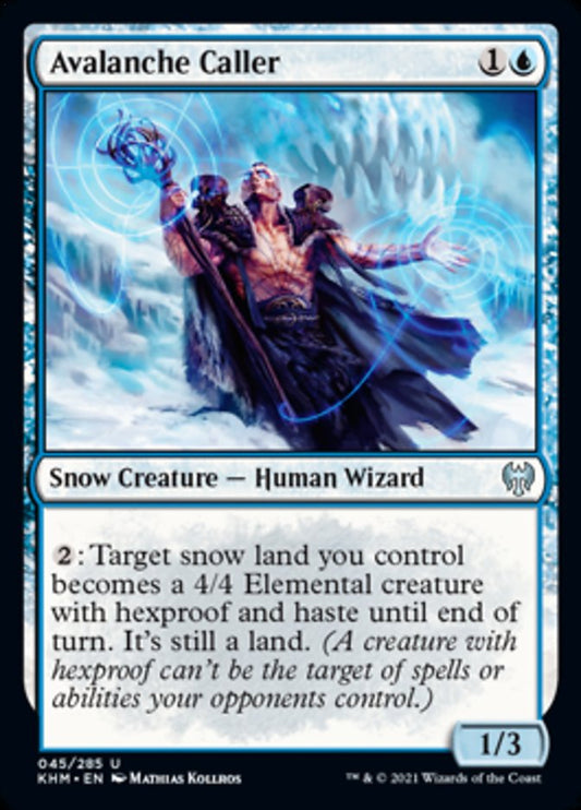 Avalanche Caller [Kaldheim] [Foil]