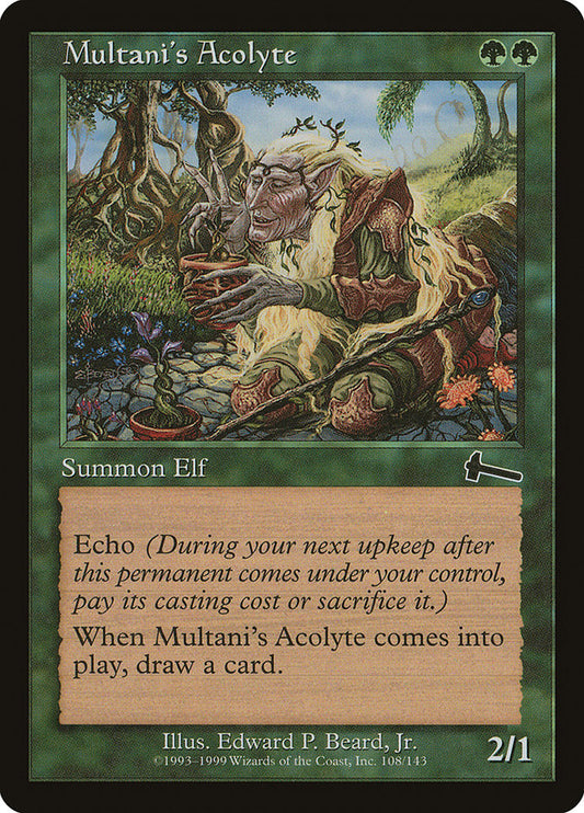 Multani's Acolyte [Urza's Legacy] [Foil]