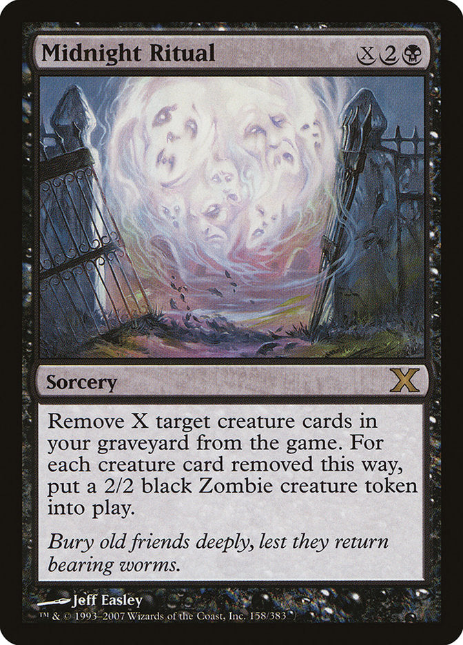 Midnight Ritual [Tenth Edition] [Foil]