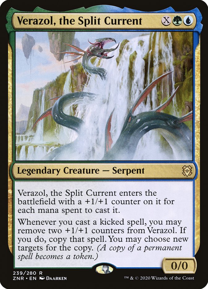 Verazol, the Split Current [Zendikar Rising] [Foil]