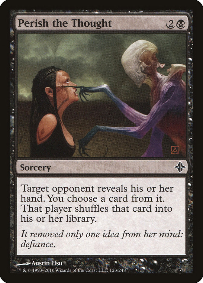 Perish the Thought [Rise of the Eldrazi] [Foil]