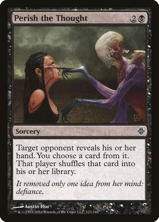 Perish the Thought [Rise of the Eldrazi] [Foil]
