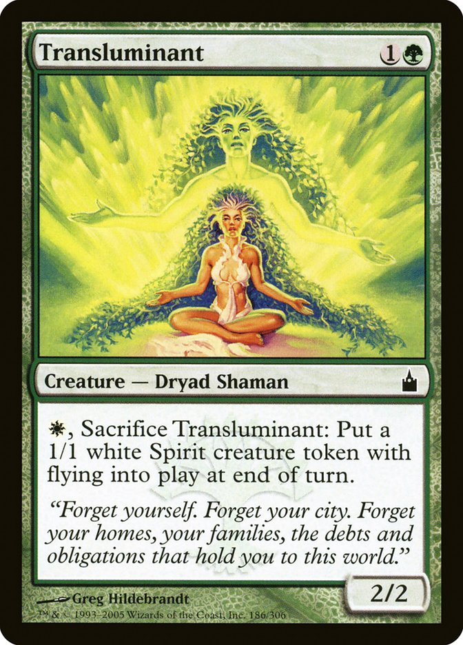 Transluminant [Ravnica: City of Guilds] [Foil]