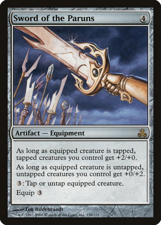 Sword of the Paruns [Guildpact] [Foil]