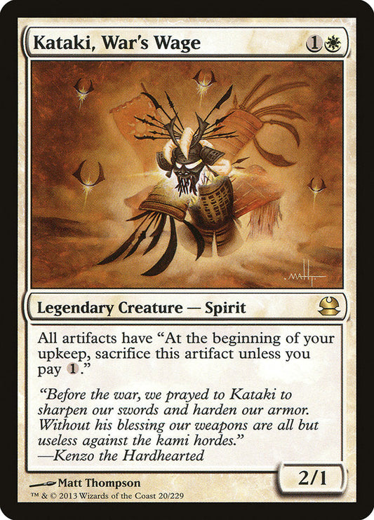 Kataki, War's Wage [Modern Masters] [Foil]