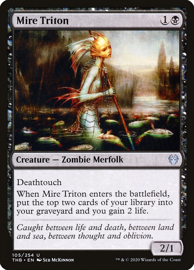 Mire Triton [Theros Beyond Death] [Foil]