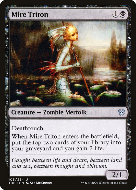 Mire Triton [Theros Beyond Death] [Foil]