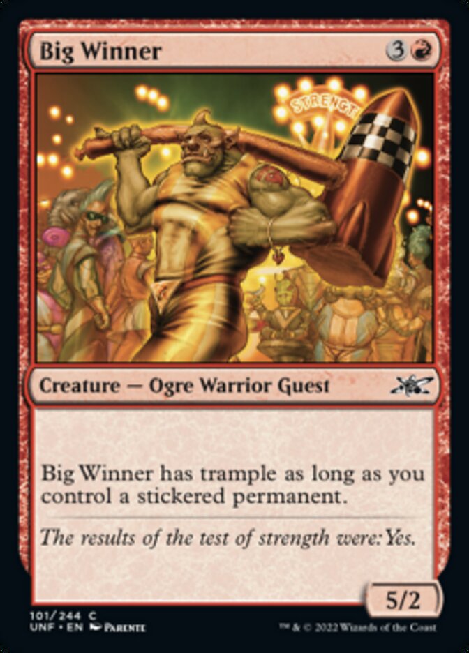 Big Winner [Unfinity] [Foil]