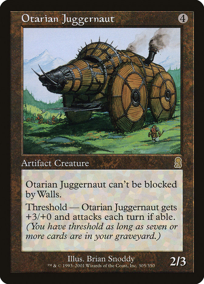 Otarian Juggernaut [Odyssey] [Foil]