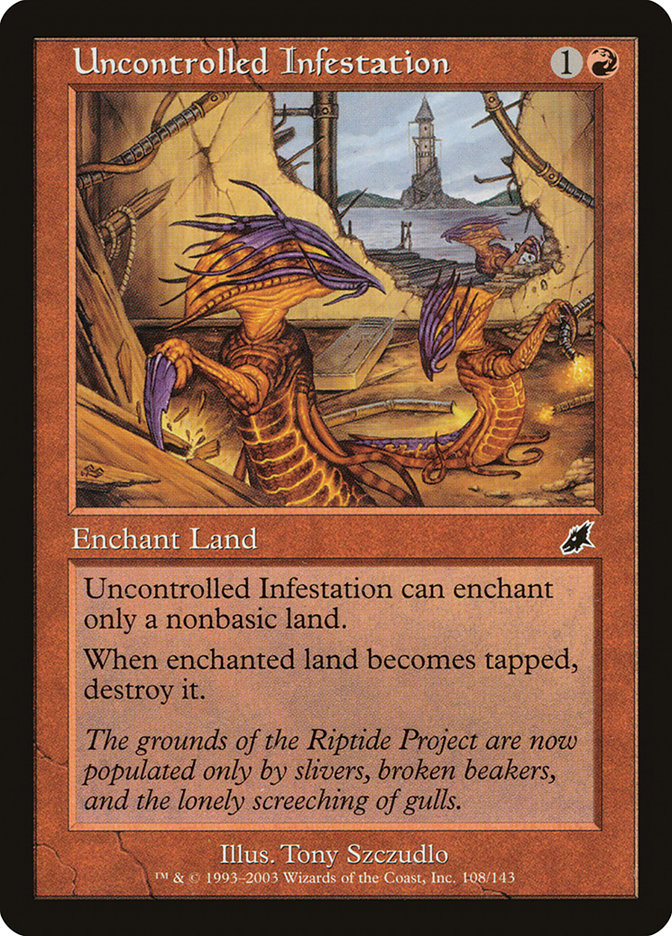 Uncontrolled Infestation [Scourge] [Foil]