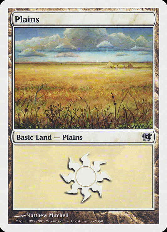 Plains (332) [Ninth Edition] [Foil]