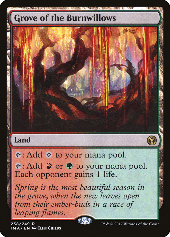 Grove of the Burnwillows [Iconic Masters] [Foil]