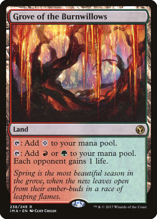 Grove of the Burnwillows [Iconic Masters] [Foil]