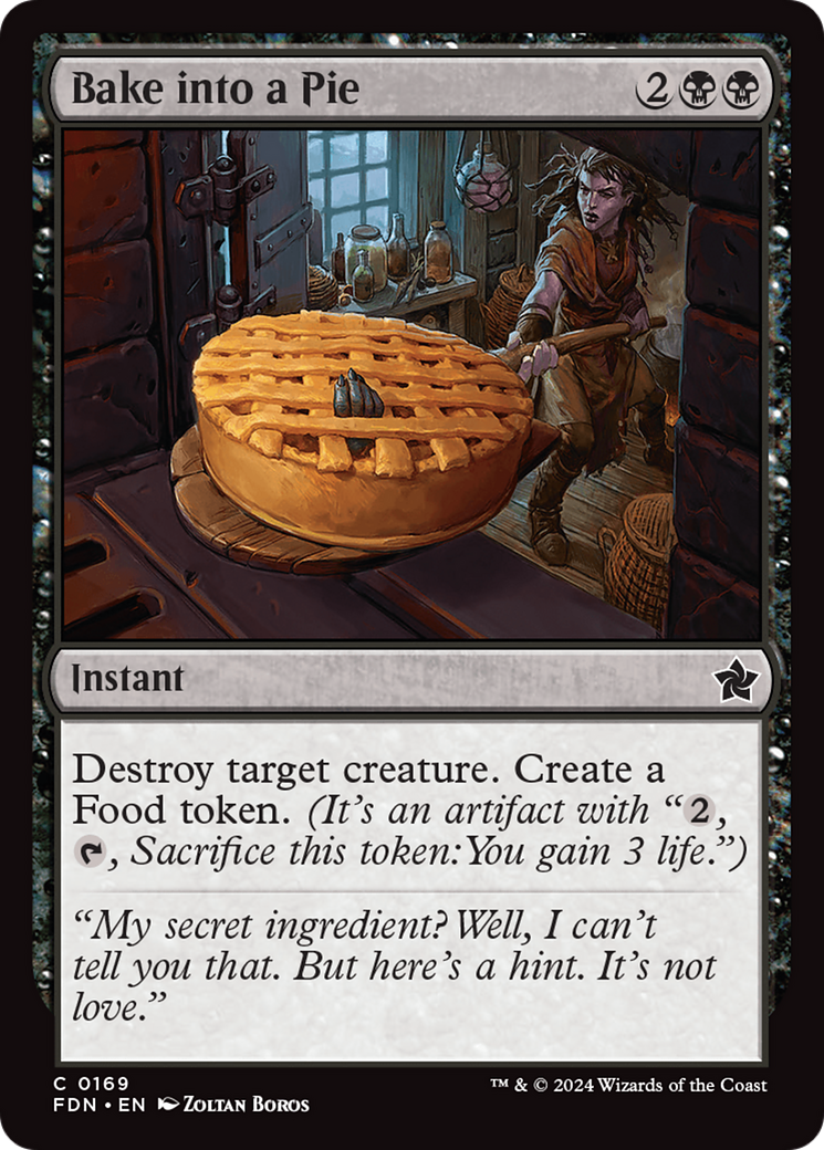 Bake into a Pie [Foundations] [Foil]