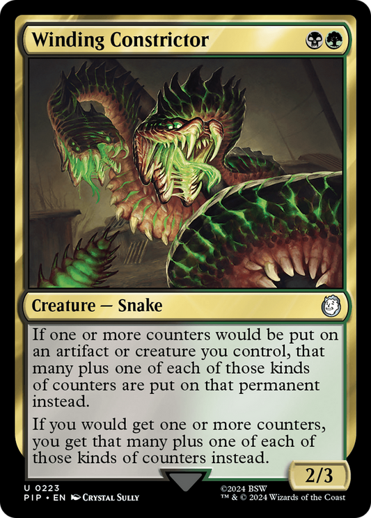 Winding Constrictor [Fallout] [Foil]