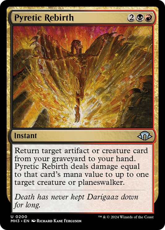 Pyretic Rebirth [Modern Horizons 3] [Foil]