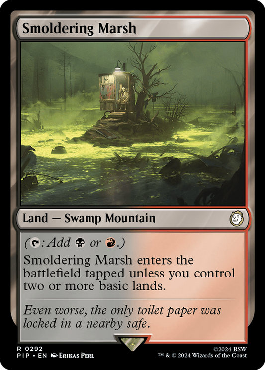 Smoldering Marsh [Fallout] [Foil]