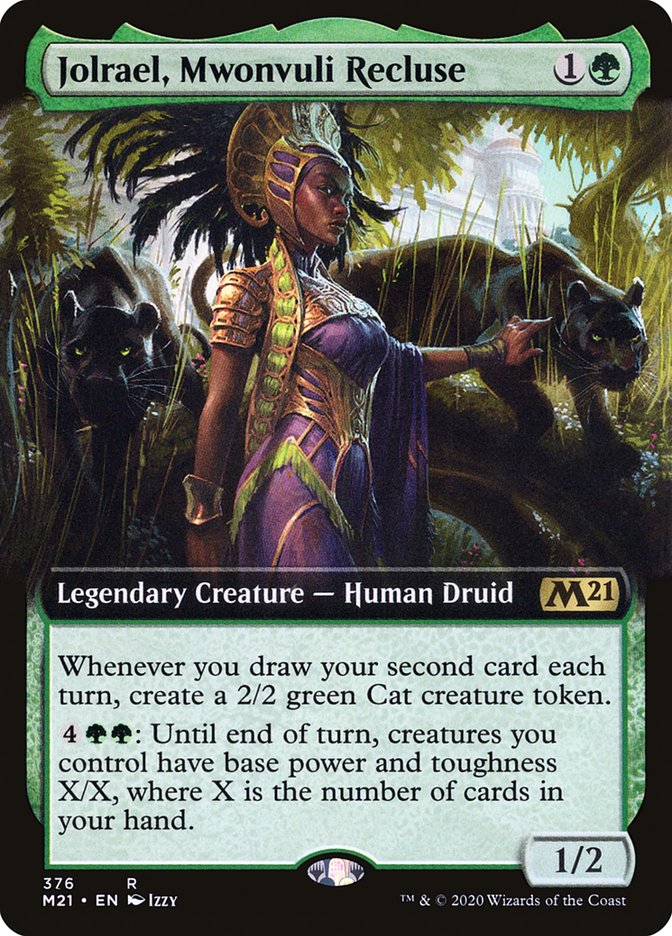 Jolrael, Mwonvuli Recluse (Extended Art) [Core Set 2021] [Foil]