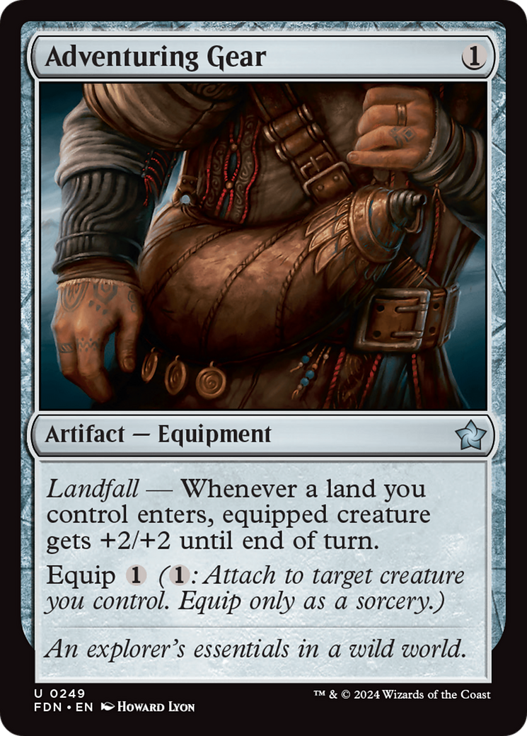 Adventuring Gear [Foundations] [Foil]