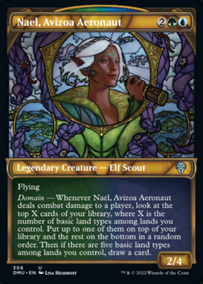 Nael, Avizoa Aeronaut (Showcase) [Dominaria United] [Foil]