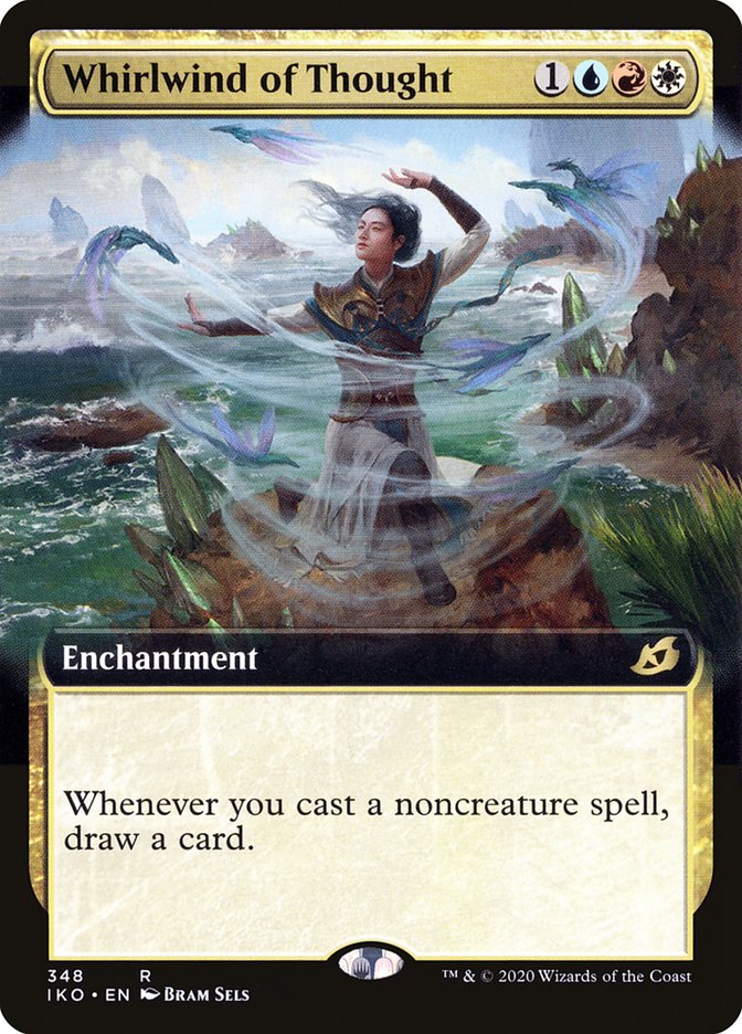 Whirlwind of Thought (Extended Art) [Ikoria: Lair of Behemoths] [Foil]