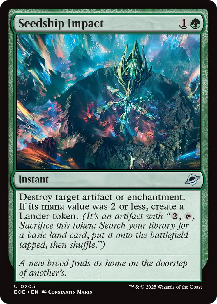Seedship Impact [Edge of Eternities] [Foil]