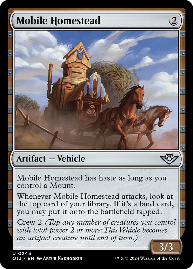 Mobile Homestead [Outlaws of Thunder Junction] [Foil]