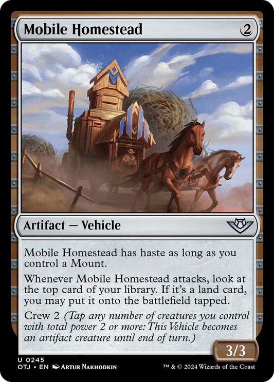 Mobile Homestead [Outlaws of Thunder Junction] [Foil]