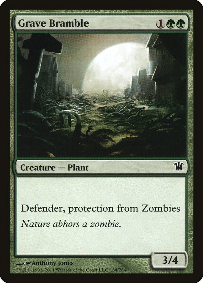 Grave Bramble [Innistrad] [Foil]
