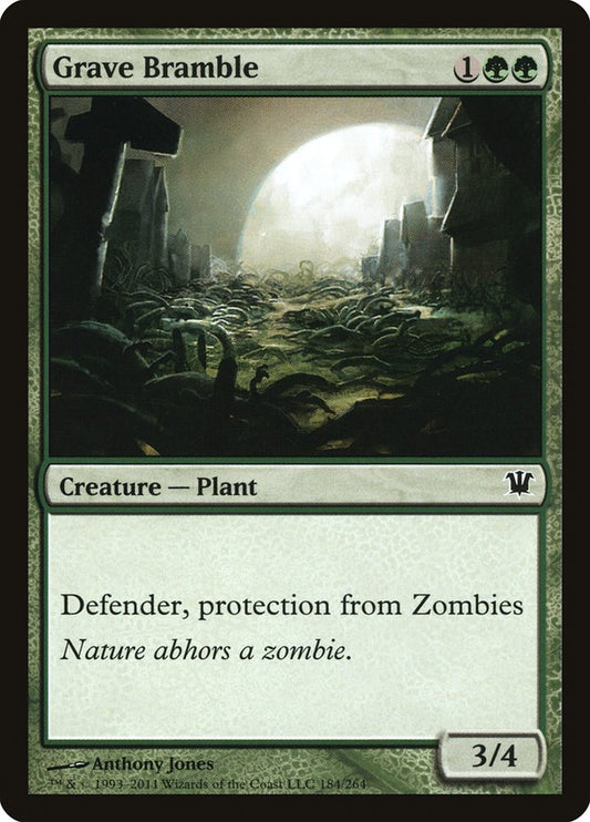 Grave Bramble [Innistrad] [Foil]