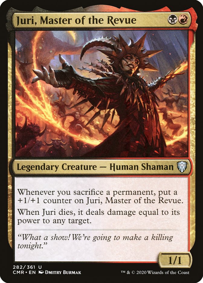 Juri, Master of the Revue [Commander Legends] [Foil]