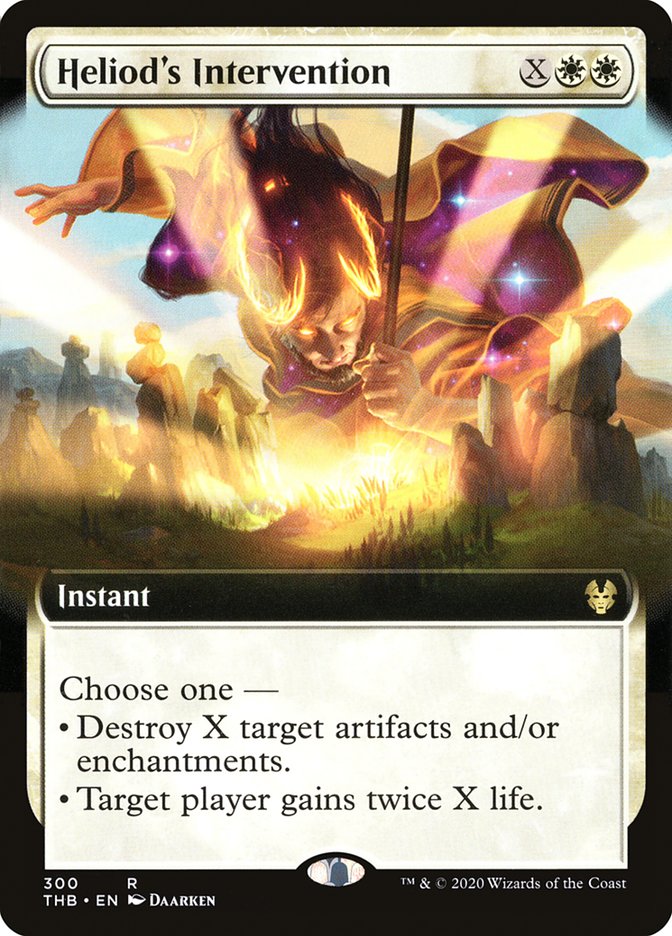 Heliod's Intervention (Extended Art) [Theros Beyond Death] [Foil]
