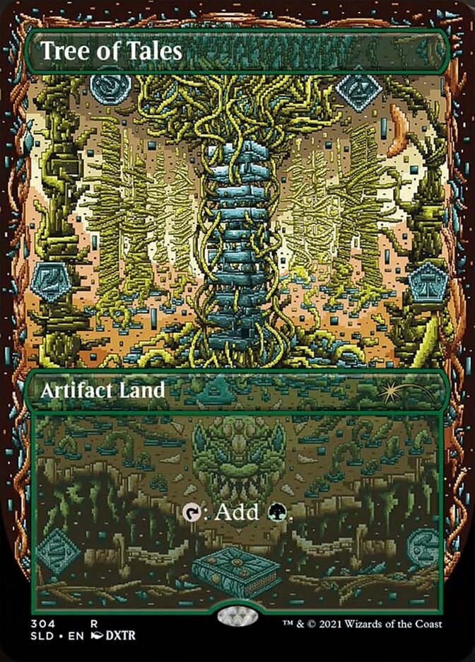 Tree of Tales (Borderless) [Secret Lair Drop Series] [Foil]
