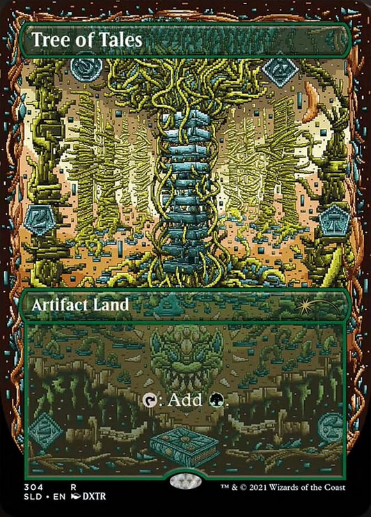 Tree of Tales (Borderless) [Secret Lair Drop Series] [Foil]