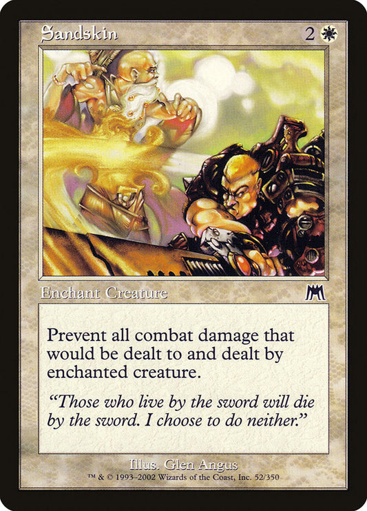 Sandskin [Onslaught] [Foil]