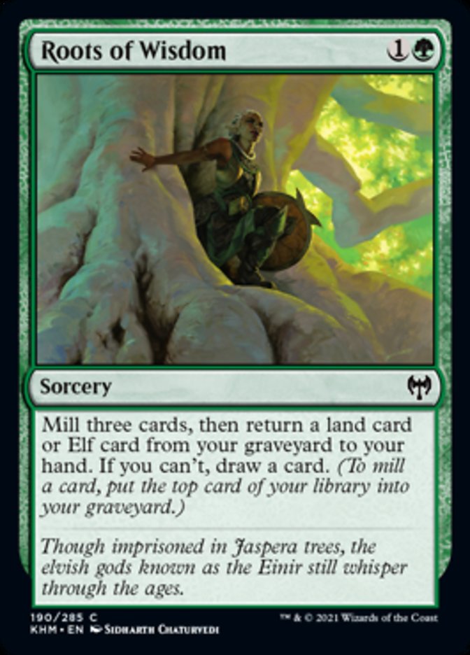 Roots of Wisdom [Kaldheim] [Foil]