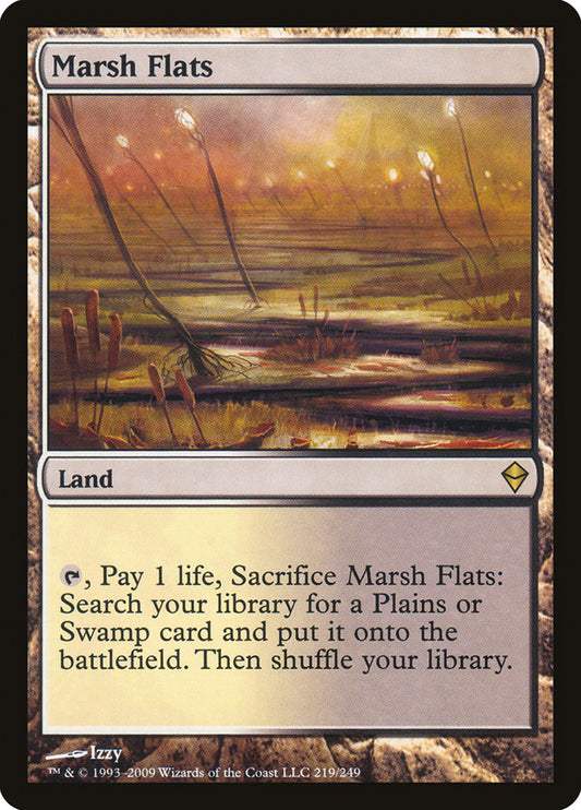 Marsh Flats [Zendikar] [Foil]