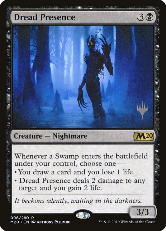 Dread Presence (Promo Pack) [Core Set 2020 Promos] [Foil]