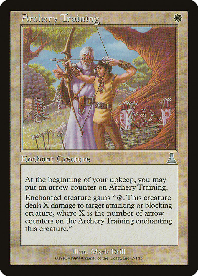 Archery Training [Urza's Destiny] [Foil]